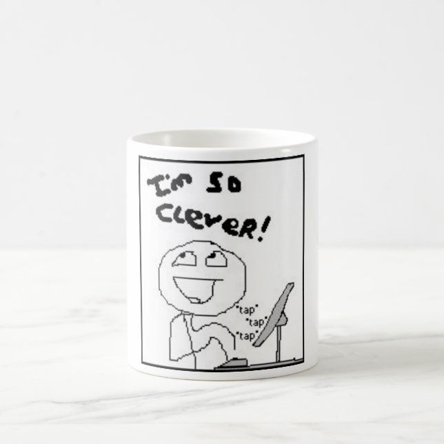 Mig klyftig kaffemugg för förmiddag så (Center)