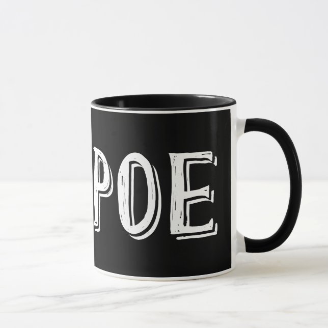 Mig [korpsvart] Poe Mugg (Höger)