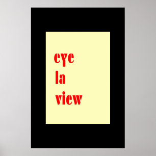 MIG kort för LUV U Poster