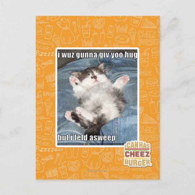 Mig kram för yoo för wuzgunnagiv vykort (Framsida)