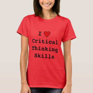 Mig kritisk tänkande expertis för hjärta t shirt