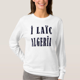 mig laic algeria t-shirt