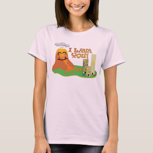 Mig Lava dig! Tee (Framsida)