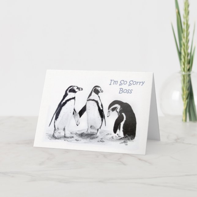 Mig ledset chefkort för förmiddag så kort (Framsida)