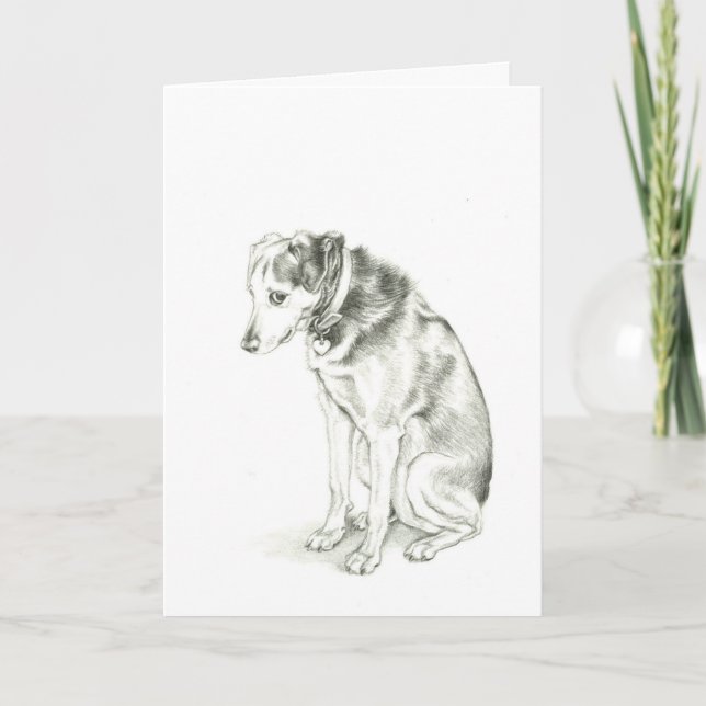 "Mig ledset" Dixie för förmiddag kort (Framsida)