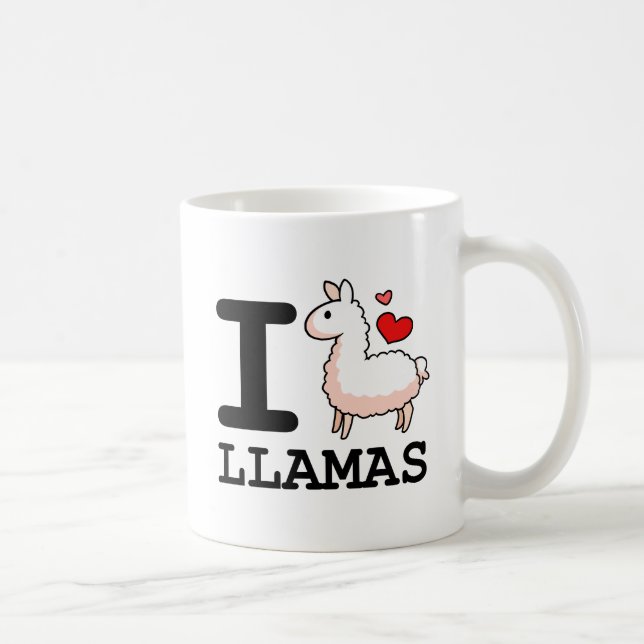 Mig LlamaLlamas Kaffemugg (Höger)