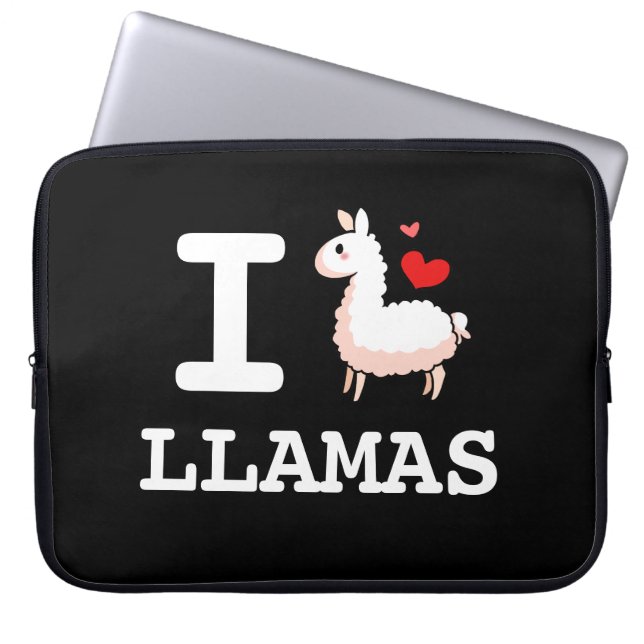 Mig LlamaLlamas Laptop Fodral (Framsidan)