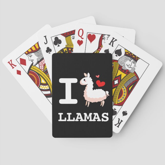Mig LlamaLlamas Spelkort (Baksidan)