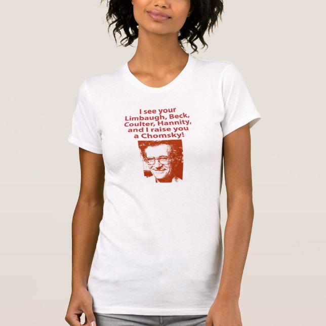 Mig lönelyft dig en Chomsky T-shirt (Framsida)