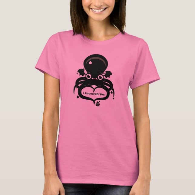 Mig Lovecraft dig T-shirt (Framsida)