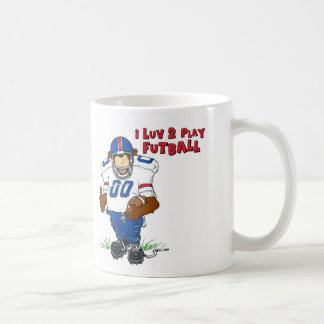 Mig Luv 2 lekFutball björn Kaffemugg