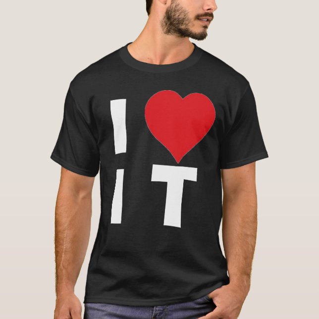 Mig Luv det T-shirt (Framsida)