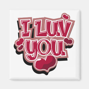 Mig Luv dig magnet