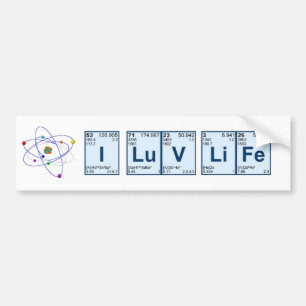 Mig LuV liv Bildekal