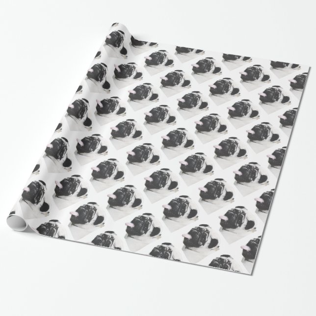 Mig Luv min mops Presentpapper (Utrullad)