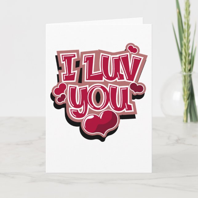 Mig Luv som du card Helgkort (Framsida)