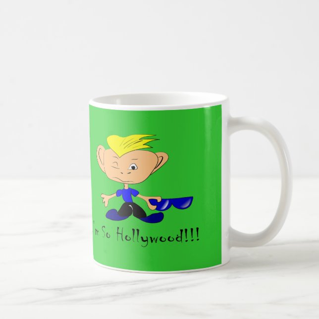 Mig; M så Hollywood Kaffemugg (Höger)