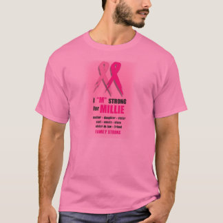 MIG "M" SOM ÄR STARKT FÖR MILLIE TEE SHIRT