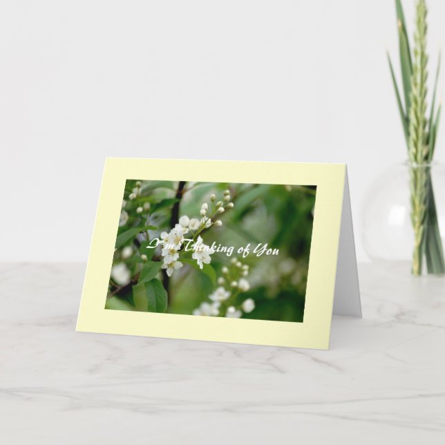 Mig ` M som är tänkande av dig Kort (Framsida)