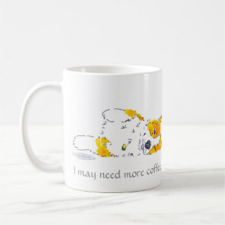 Mig majbehov mer kaffeCorgimugg Kaffemugg