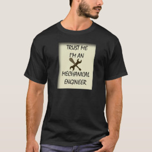 mig mekanisk ingenjör för förmiddag tee shirt