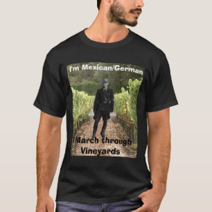 Mig mexicansk/tysk förmiddag tee shirt