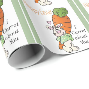 Mig morot om dig kanin presentpapper