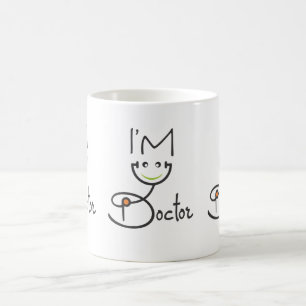 Mig mugg för förmiddagdoktorkaffe