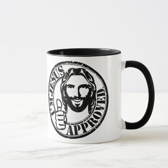 Mig mugg för förmiddagJesus godkänd kaffe (Höger)