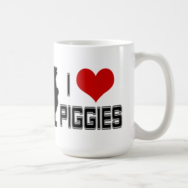 Mig mugg för hjärtaPiggies kaffe (Höger)