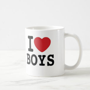 Mig mugg för hjärtapojkekaffe