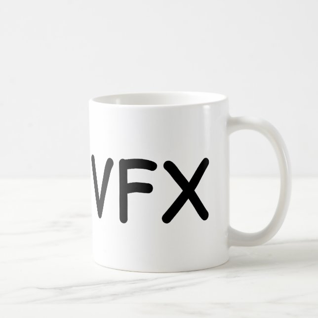 "MIG muggen för <3 VFX"! Kaffemugg (Höger)