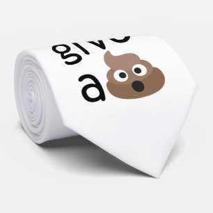 Mig munkge en poopemoji slips
