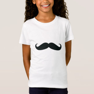 Mig mustasch dig en ifrågasättaflickaTshirt Tröja