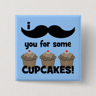 Mig mustasch dig för någon muffins knapp