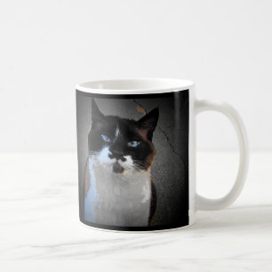 Mig mustasch dig som matar mig kaffemugg