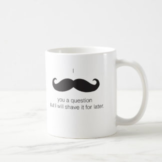 Mig mustasch kaffemugg