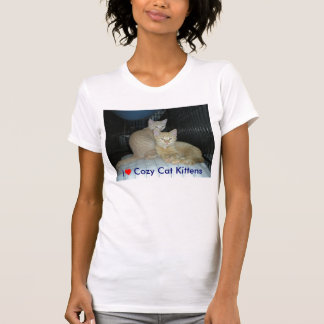 Mig mysigt kattkattungar för ♥, kattungar för katt t-shirt