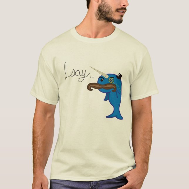 Mig något att säga tee shirt (Framsida)