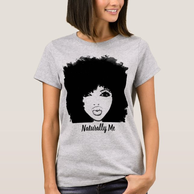 Mig naturligt T-tröja T Shirt (Framsida)