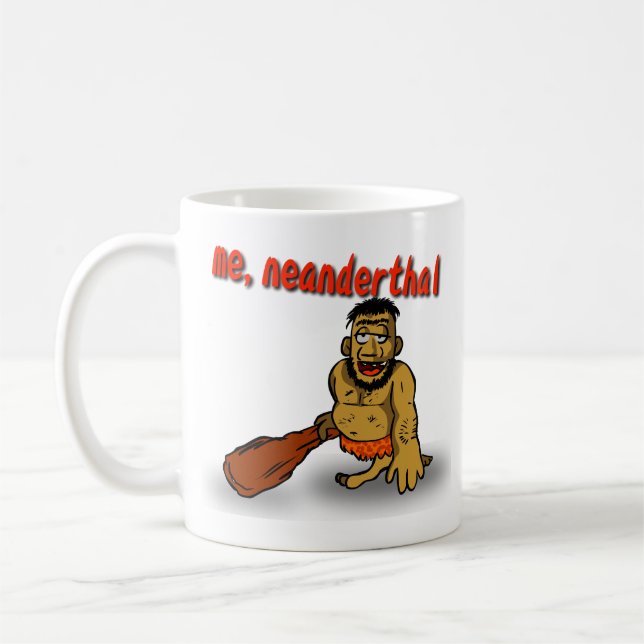 Mig Neanderthalmugg Kaffemugg (Vänster)