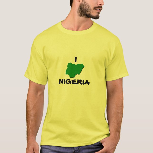 Mig ♥ Nigeria Tee (Framsida)