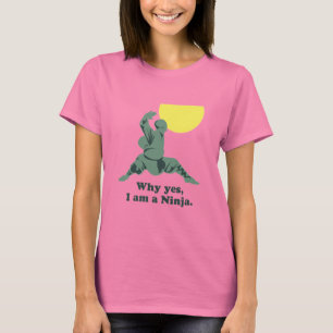 MIG NINJA FÖR FÖRMIDDAG A T SHIRT