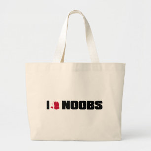 mig noobs (för teabag) jumbo tygkasse
