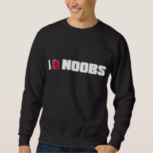 Mig noobs (för teabag) långärmad tröja