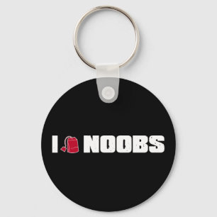 Mig noobs (för teabag) nyckelring