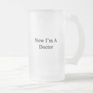 Mig nu förmiddag en doktor frostat ölglas