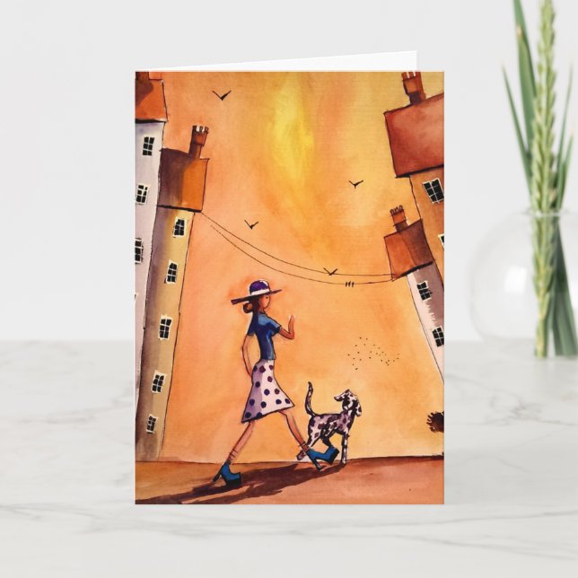 Mig och dalmatianen kort (Framsida)