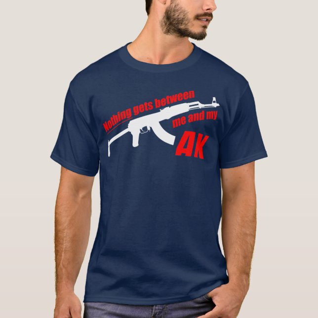 Mig och min AK-skjorta T Shirt (Framsida)