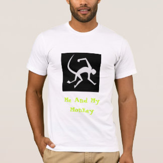 Mig och min apa t-shirt